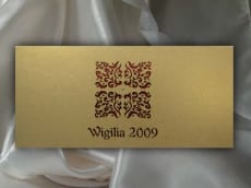 ZAPROSZENIE WIGILIJNE K002 ZAPROSZENIE WIGILIJNE K002
